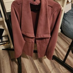 Sued Blazer Jacket